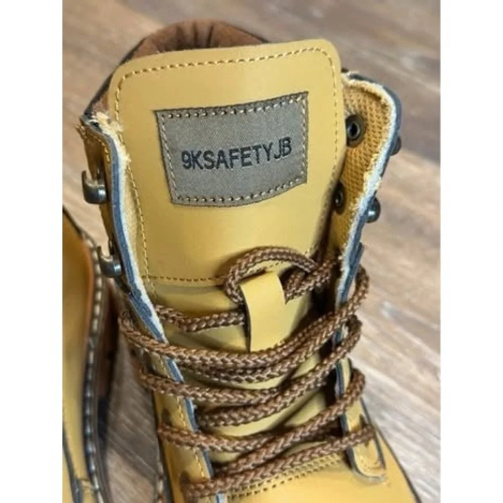 Industrial Steel Toe Anti Puncture Water Resistant Safety Shoes‎ Unisex
